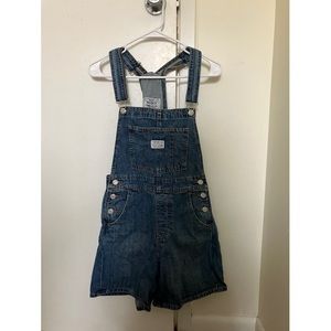 Levi Strauss Denim Shortalls - XS